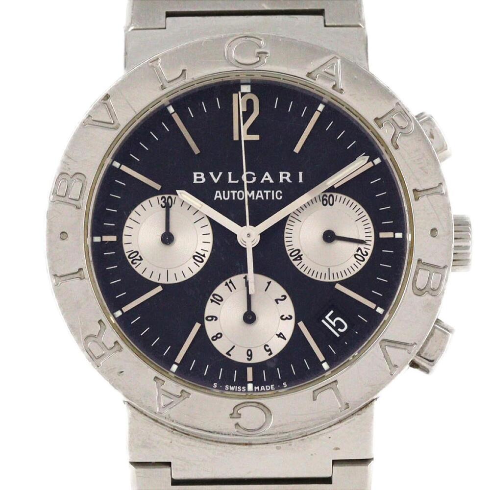 Bulgari Chronograph BB38SSCH BB38SSDCH AT SS Automatic Watch
